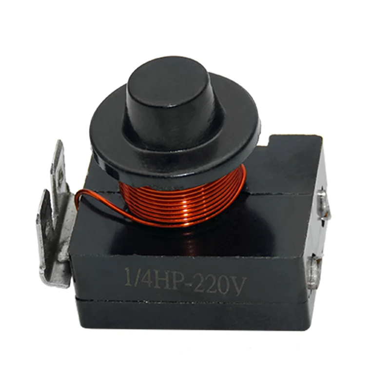 

Original 220V refrigerator freezer compressor heavy hammer starter 1 plug-in 3 plug-in
