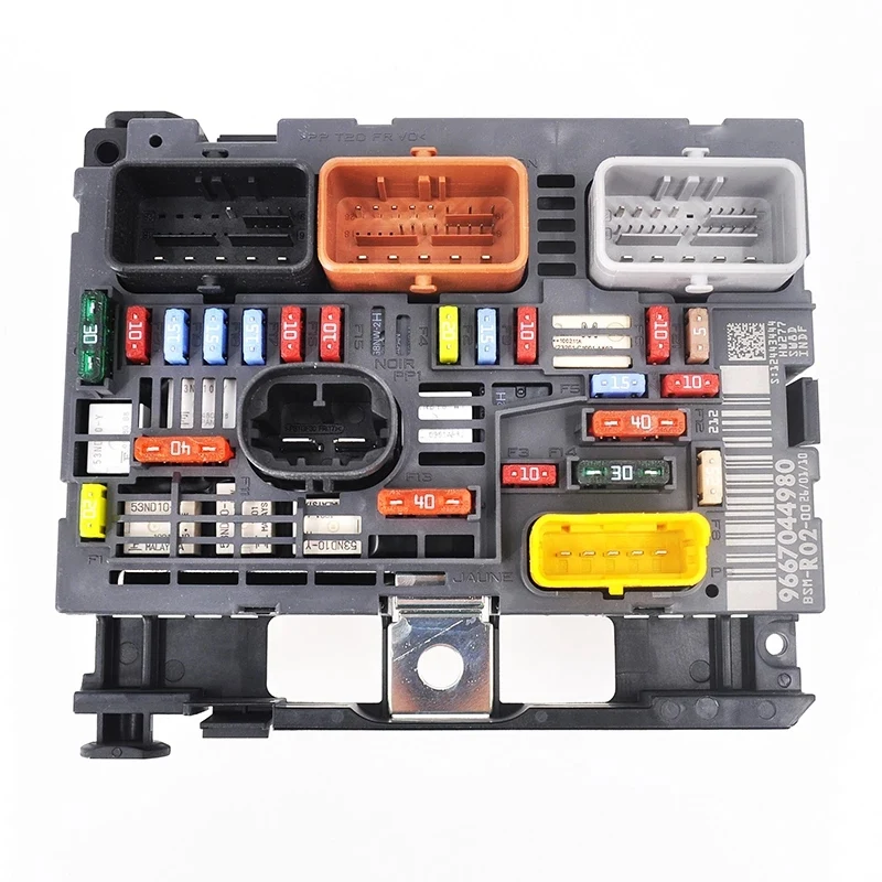 자동차 BSI 언더 보넷 퓨즈 박스, 푸조 3008 407 시트로엥 C5 C4 PICCASO 9667044980 REF1847, BSM R02 R19
