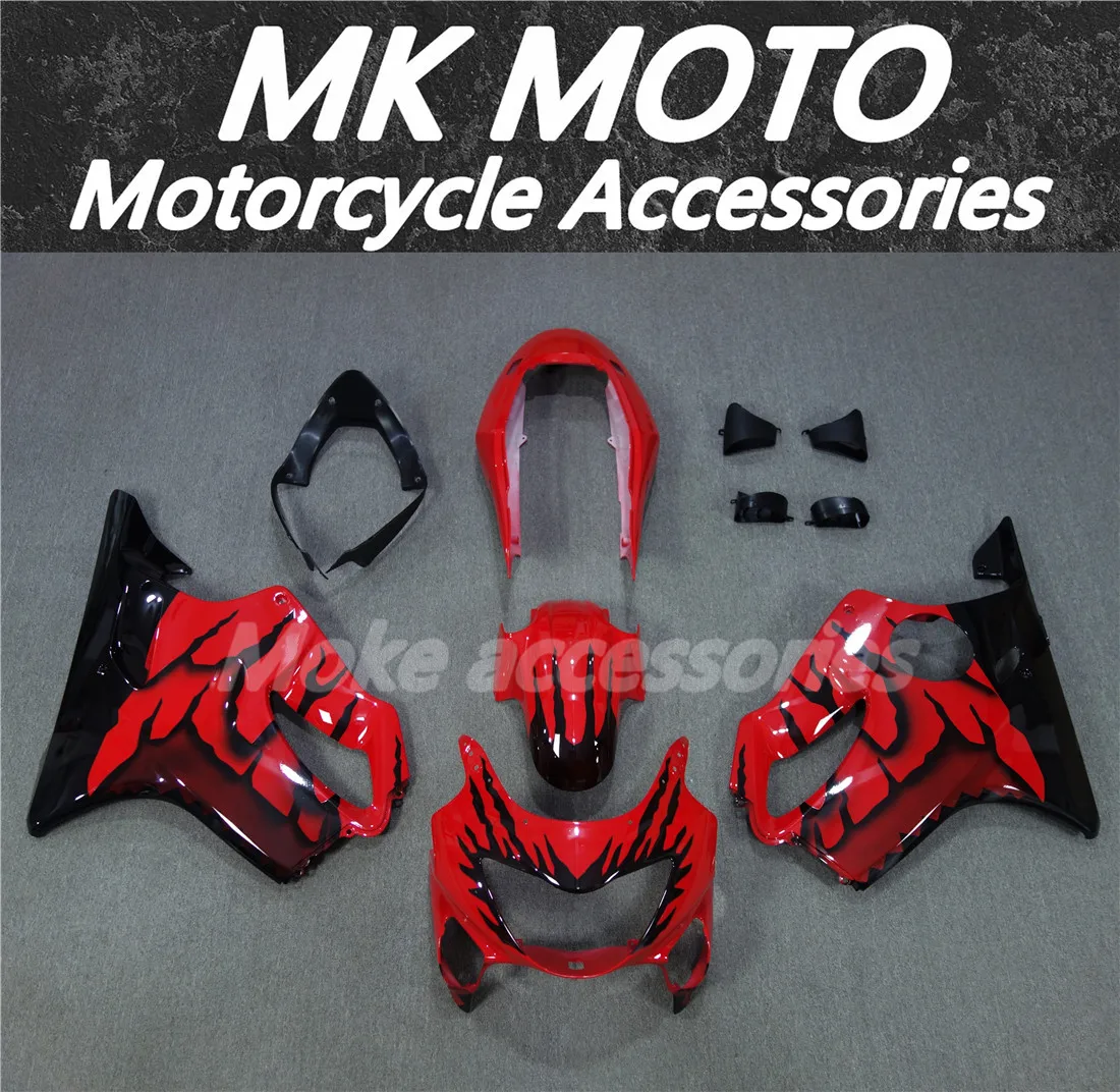 

Комплект обтекателей для мотоцикла подходит для Cbr600f F4 1999 2000 Комплект кузова высокого качества ABS Инжекция черный красный