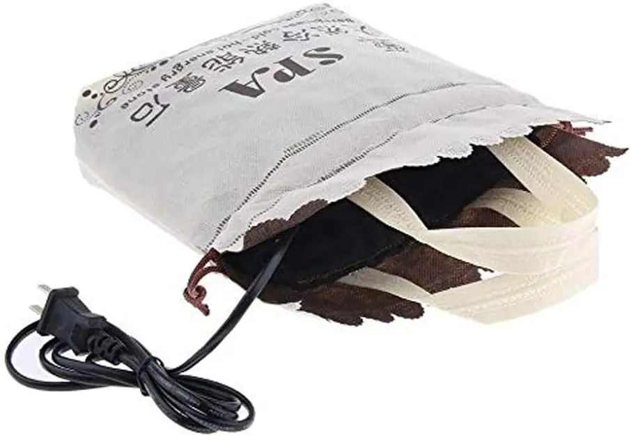 Hot Stones Warmer Massage for Massage Stones Heater Electric Hot Stone Heater Massage Stones Heating Bag Hot Stone Massage Kit( 3