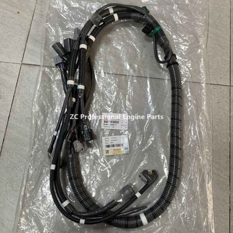 8982734951 8-98273495-1 8982573461 8-98257346-1 New original engine harness for Isuzu 4HK1 SH200-5A