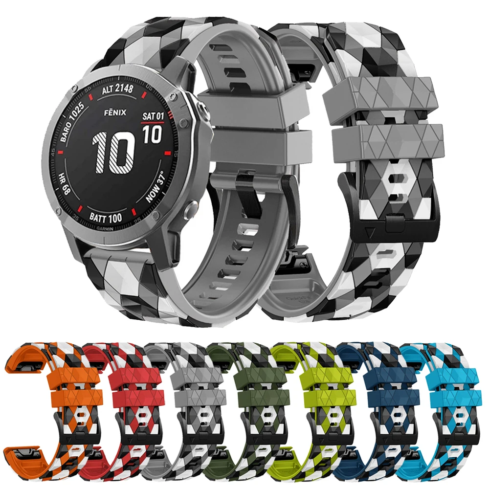 

Ремешок спортивный для Garmin Epix Gen 2/instinct/Fenix 5 plus/Forerunner 745/965, 22 мм