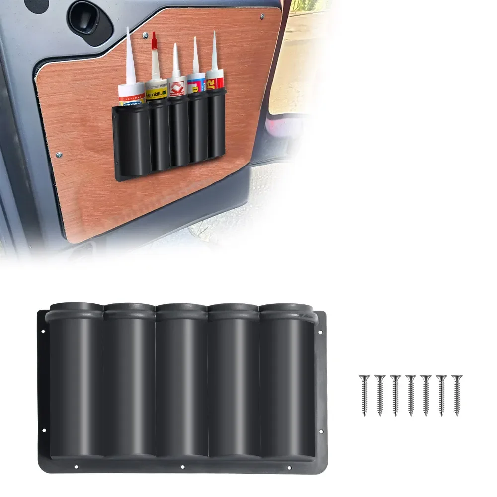 Caravan Door Spray Can Storage Box Durable ABS Plastic Storage Box Van Pocket RV Accessories REW-287