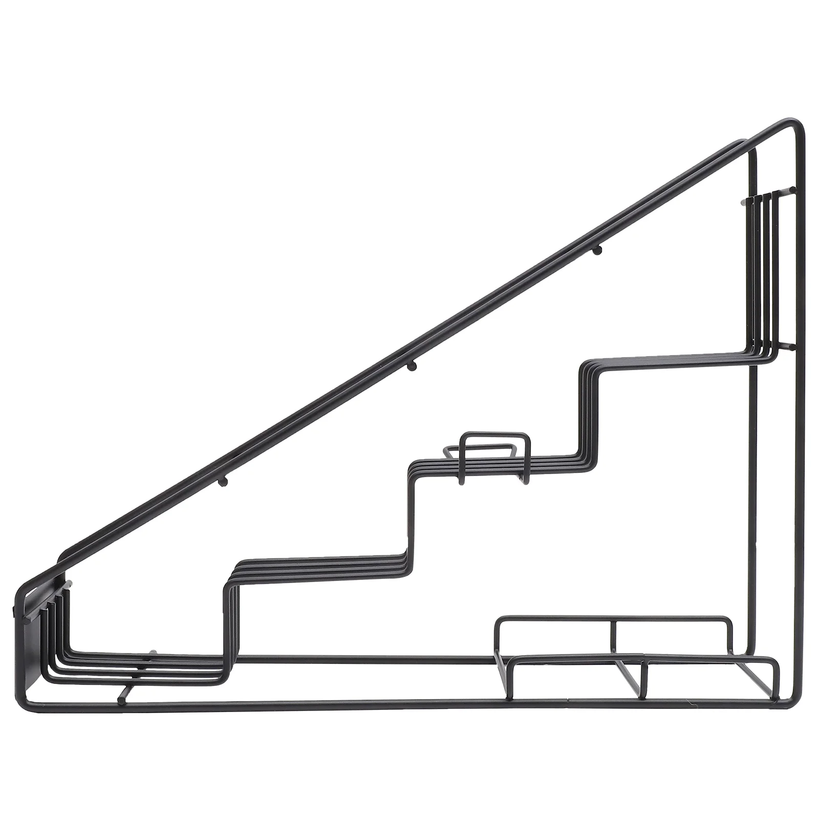 

Syrup Rack Organizer Shelf Bottle Coffee Display Spice Countertop For Holder Stand Seasoning Storage Kitchen Wine Bar Cabinet