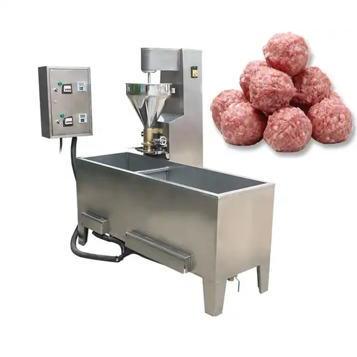 

small automatic beef pork fish meatball meat balls ball former forming making maker machine
