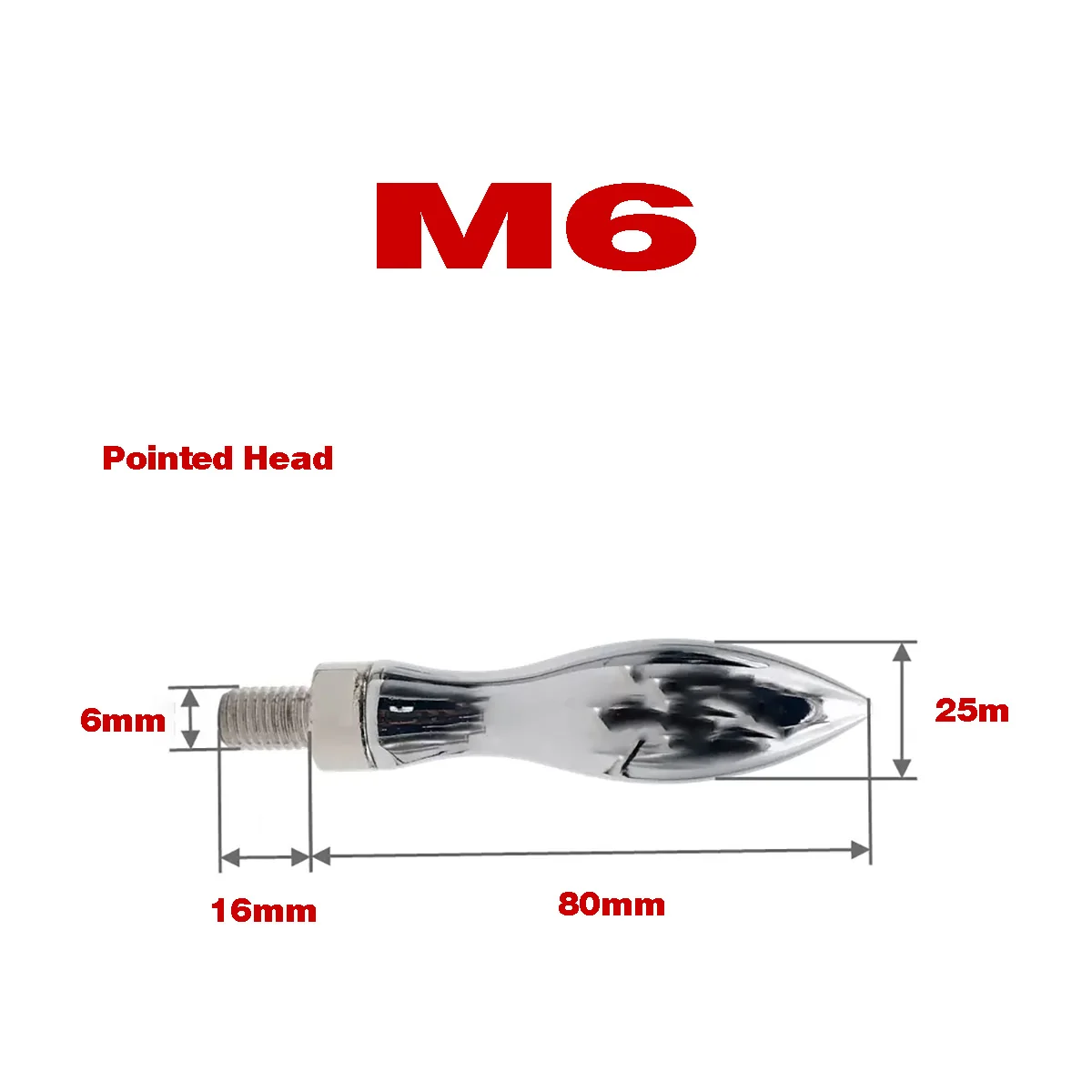 1pcs M6