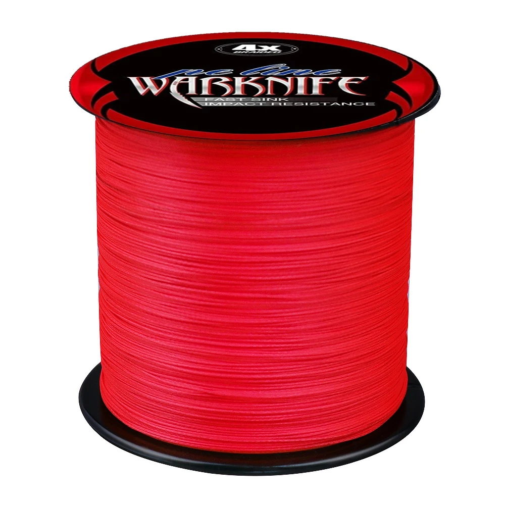 PE Braided Fishing Line 2-100LB Multifilament Smooth Fishing Line for Carp Warknife Japan 300m 500m X4