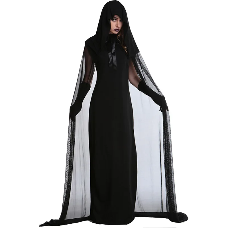 

Halloween demon witch uniform Easter Masquerade Vampire Bride Cosplay Witch Costume