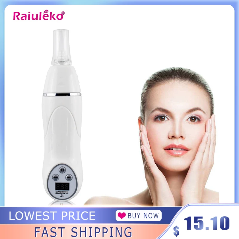 

Skin Care Diamond Microdermabrasion Peeling Machine Facial Care Blackhead Cleaner Acne Shrink Pores Cleansing Beauty Tools