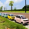Hot Chuang Star D32mini 1:16 Full Scale Rear Wheel Drive Rc Car Wuling Hongguang Remote Control Car Macaron Color Boy Gift Toy 4