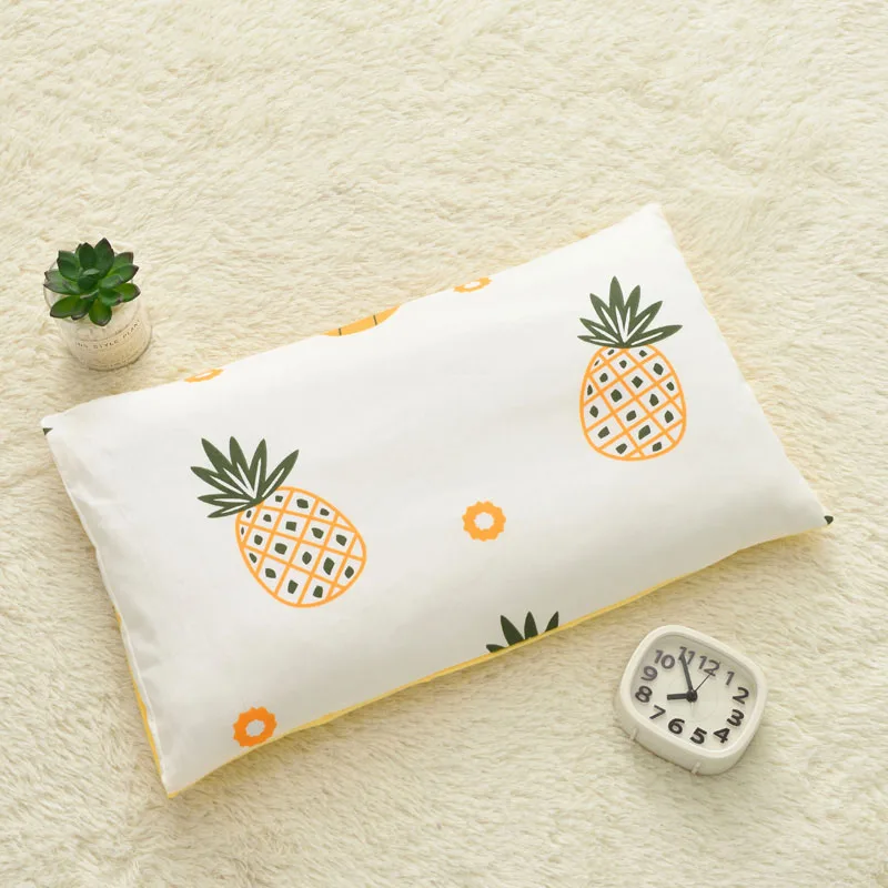 

0-12 Year Old Children Sleep Pillow Buckwheat Pillow Core Four Seasons Cotton Pillowcase Students Kindergarten Breathable Pillow