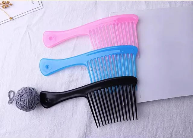 머리카락 건강과 스타일링에 필수적인 HOGNSIGN 대형 넓은 이빨 빗