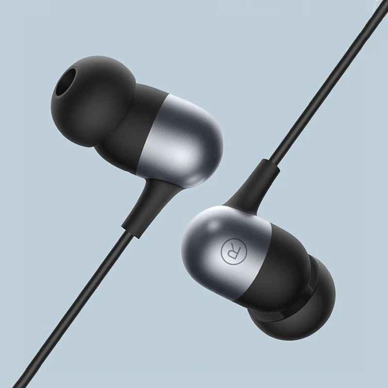 For Xiaomi Mi Capsule Inear Earphone Wired Control Mic Inear Headset
