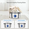 3.2L Stainless Steel Pet Water Feeder Auto Cat Fountain Smart Dog Water Dispenser Visual Window Drinking Bowl Pet Accessories 3