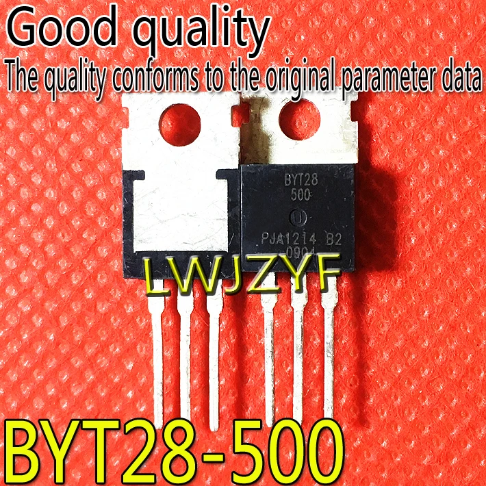 

(1 шт.) Новинка BYT28500 BYT28-500 TO-220 MOSFET Быстрая доставка