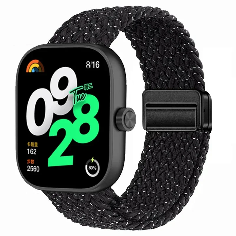 Magnetic Adjustable Braided Nylon Sport Strap Replacement Bracelet