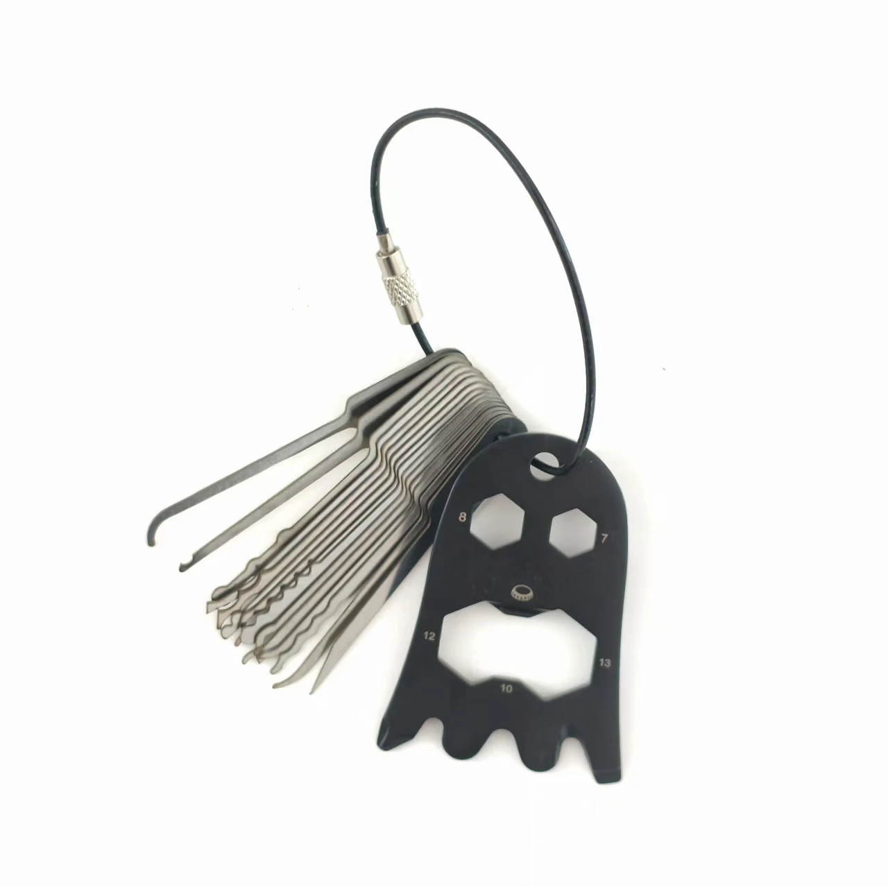 Halloween style multifunctional keychain accessory bottle