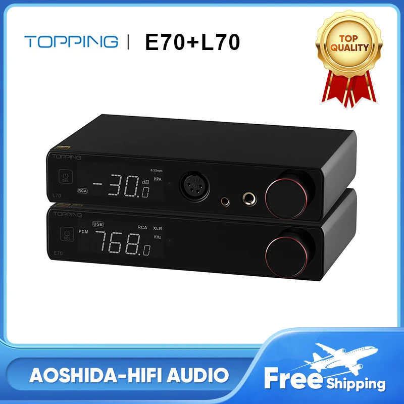 

TOPPING E70 + TOPPING L70+ XLR Cable Combo