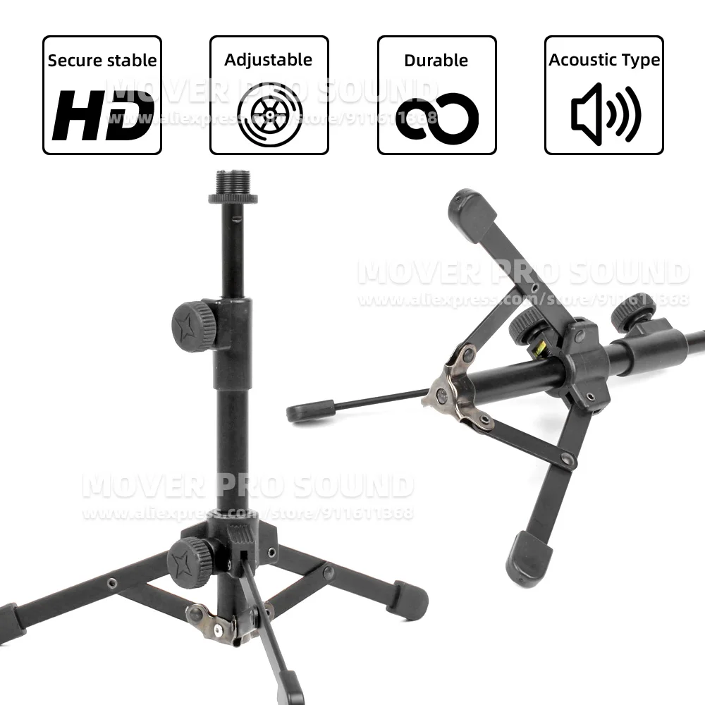 Adjustable Tabletop Mic Boom Holder For RODE NT-USB NTUSB Table Mike Desk Tripod Mount Extending Desktop Microphone Stand