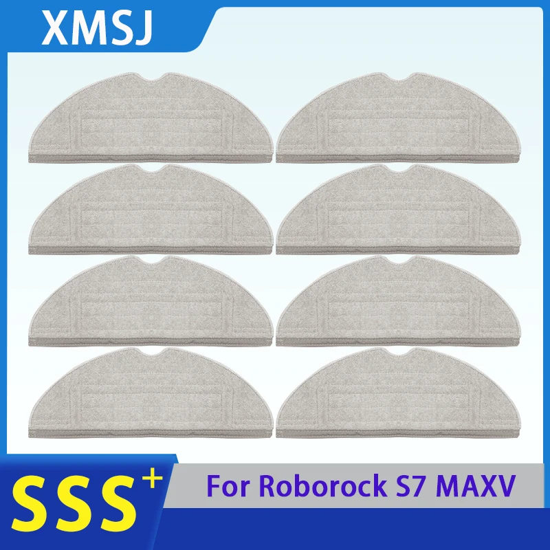 

For Roborock S7 MaxV Ultra Mop Cloth Parts Xiaomi G10S Pro Robot Vacuum Cleaner Washable Rag Main Brush Replacement Accessories