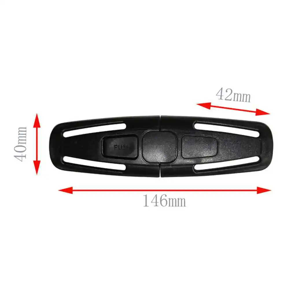 Baby Car Seat Safety Belt Clip Adjustable Interior Latch 5 Point Seats Buckle Knots Seatbelt Covers for Kids seat belt strap seat belt cover seat belt adjuster seat belt guard