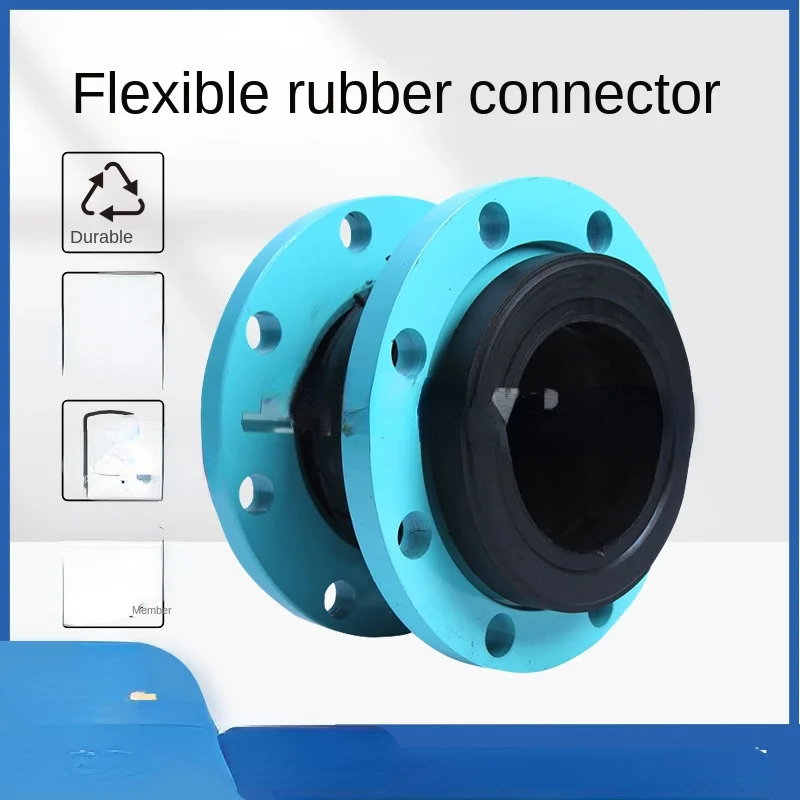 

Flexible rubber joint with eccentric reducer and reducer flexible expansion joint