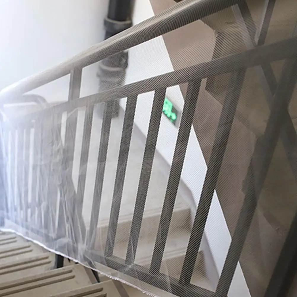 Crib Safety Net Baby Kids Polyester Balcony Barrier for Cats Stair Railing Guard