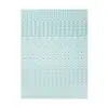 4 Inch Gel Memory Foam Mattress Topper 5 Zone Cooling Technology Pressure Relief Conforming Foam Short Queen Undisturbed Sleep 4