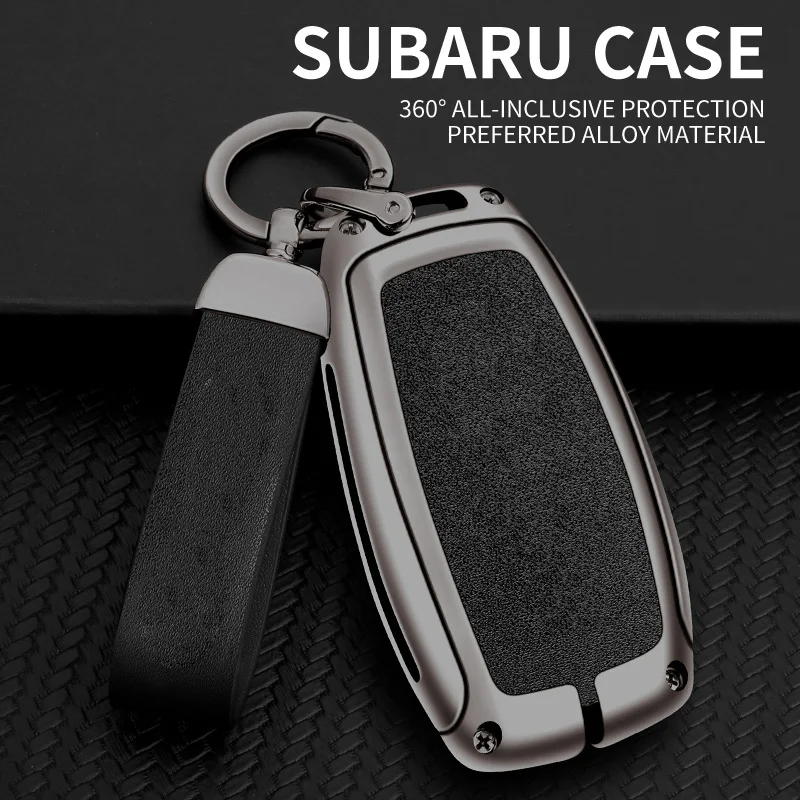 Carbon Fiber Car Key Fob Cover For Subaru Ascent Brz Crosstrek Forester  Impreza Legacy Levorg Outback Sti Wrx Xv - Key Case For Car - AliExpress