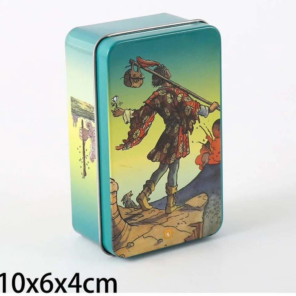 78 枚のカード タロット オブ ニュー ビジョン 鉄箱入り カードゲーム