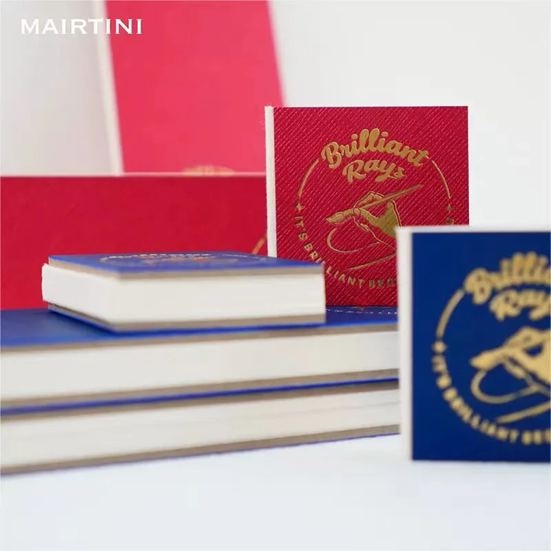 Mairtini 미니 수채화 용지 50% 면 300g 휴대용 수채화 그림 용지 18장 2면 밀봉 미술 용품