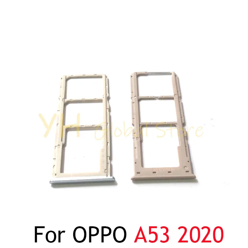 For OPPO A32 2020 / A53 2020 Sim Card Slot Tray Holder Sim Card Repair Parts