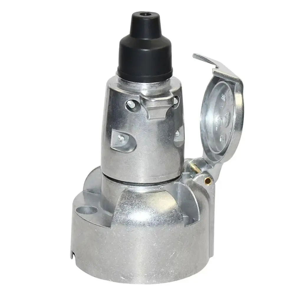 7 Pin Trailer Socket Towbar Metal Aluminum Alloy Plug 7 Pole Towing Connectors Adapter For Boats RV Truck trailer plug socket set