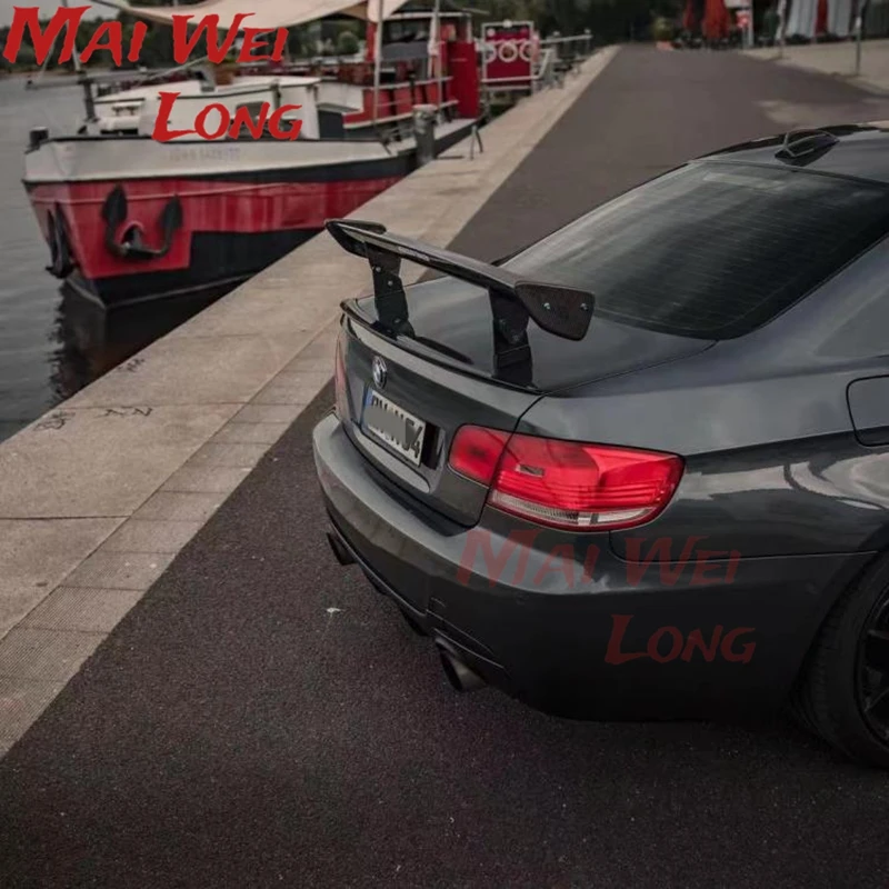 Car Styling GTS Carbon Fiber Modified Rear Spoiler Tail Wing For BMW 1M M3 F82 E87 E90 E92 E93 F30 F10 Revozport Style