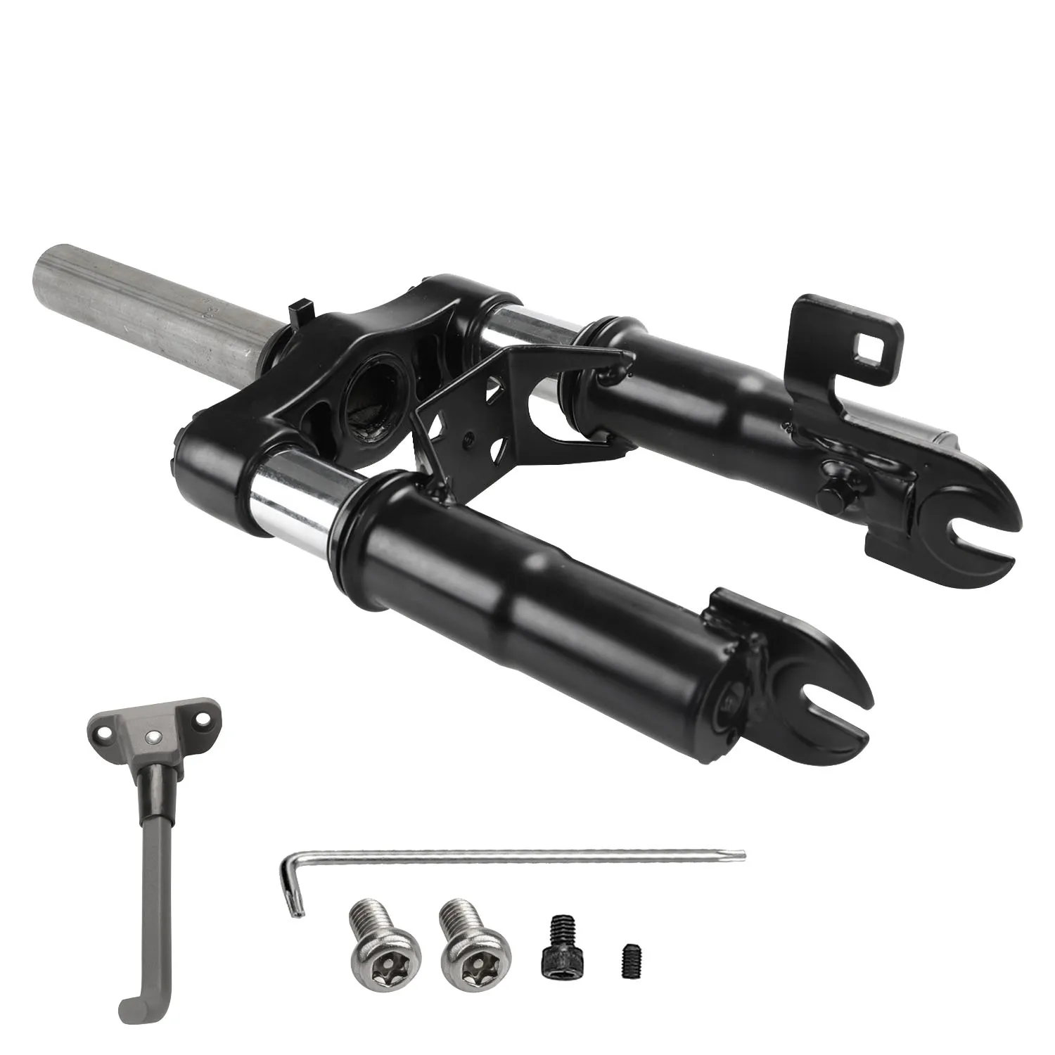 

Modificted Front Suspension Kit for Ninebot Max G30 Electric Scooter Front Fork Shock Absorber with Foot Support