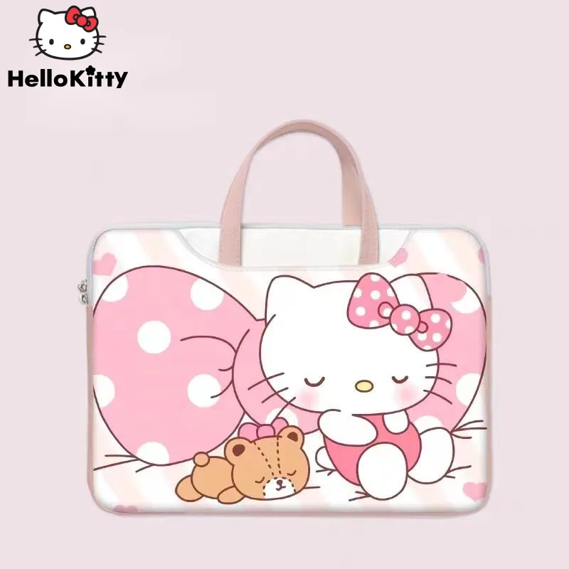 Sanrio HELLO KITTY An Apple A Day Laptop Messenger Bag Purse