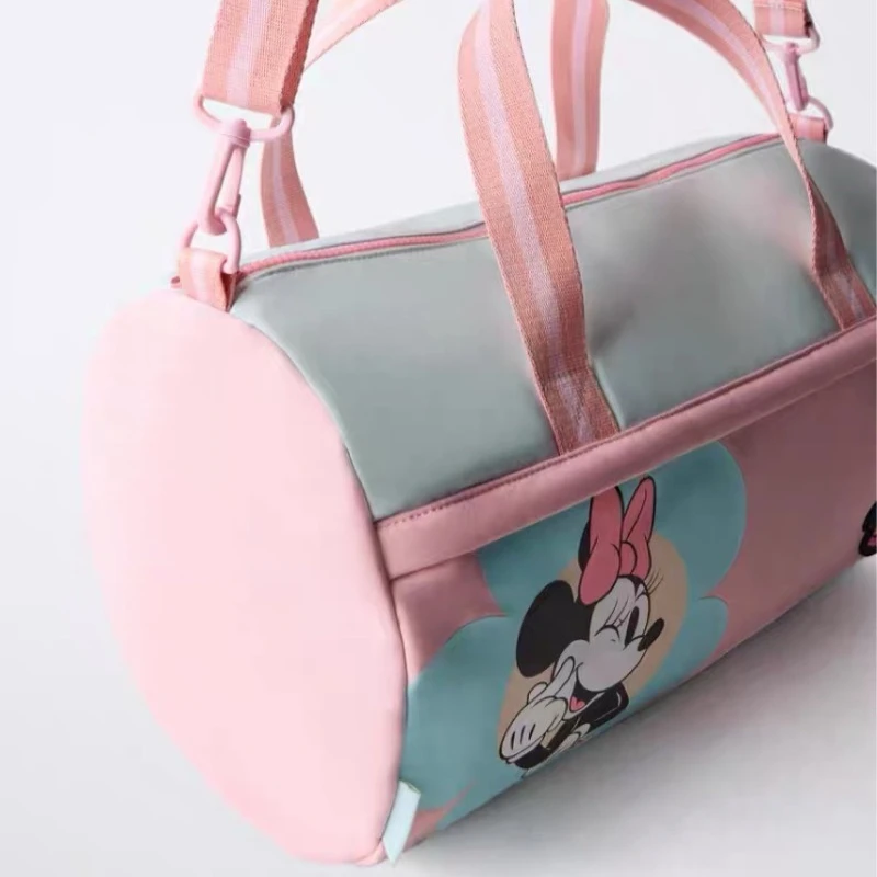 Disney Cartoon Minnie Pattern Bowling Bag Multifunctional Crossbody Handheld Bag For Daily Use 2025 Autumn/Winter