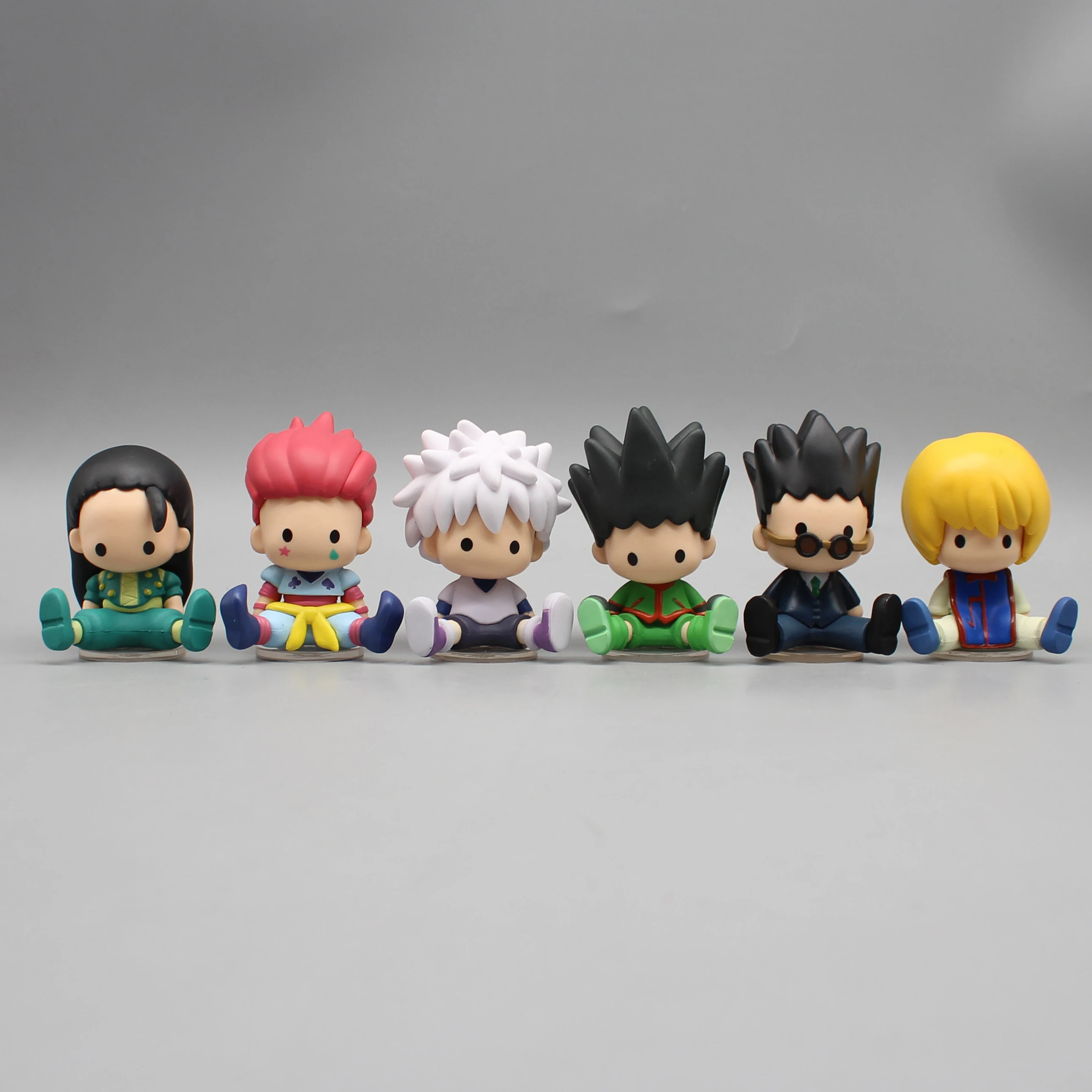 Gon Freecss Killua Zoldyck Kurapika Anime Figura De Acción Juguete GK Juego Estatua De Pvc Coleccion Modelo Muneca 11 0 In B