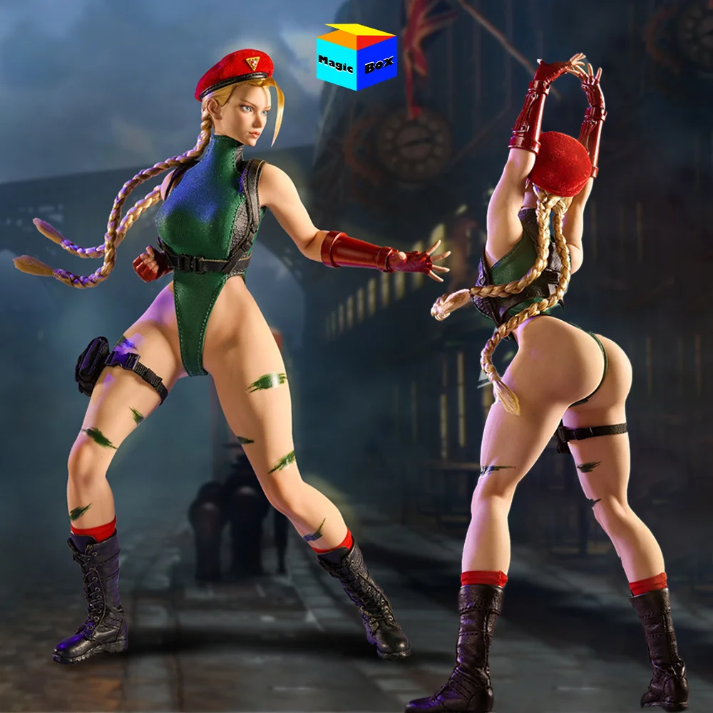 STAR MAN 1/6 MS-009 Female Agent Street Fighter Cammy Bee Delta Red Special Force Model Full Set 12in Soldier Action Figure Doll
