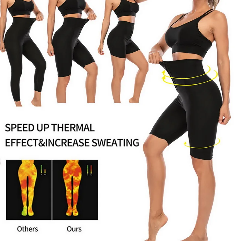 Women's Sauna Slimming Pants Gym Workout Hot Thermo Sweat Sauna