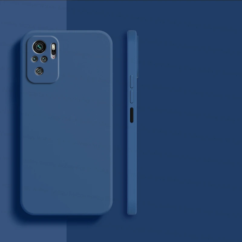 Enhanced Shockproof TPU Liquid Silicone Phone Back Case