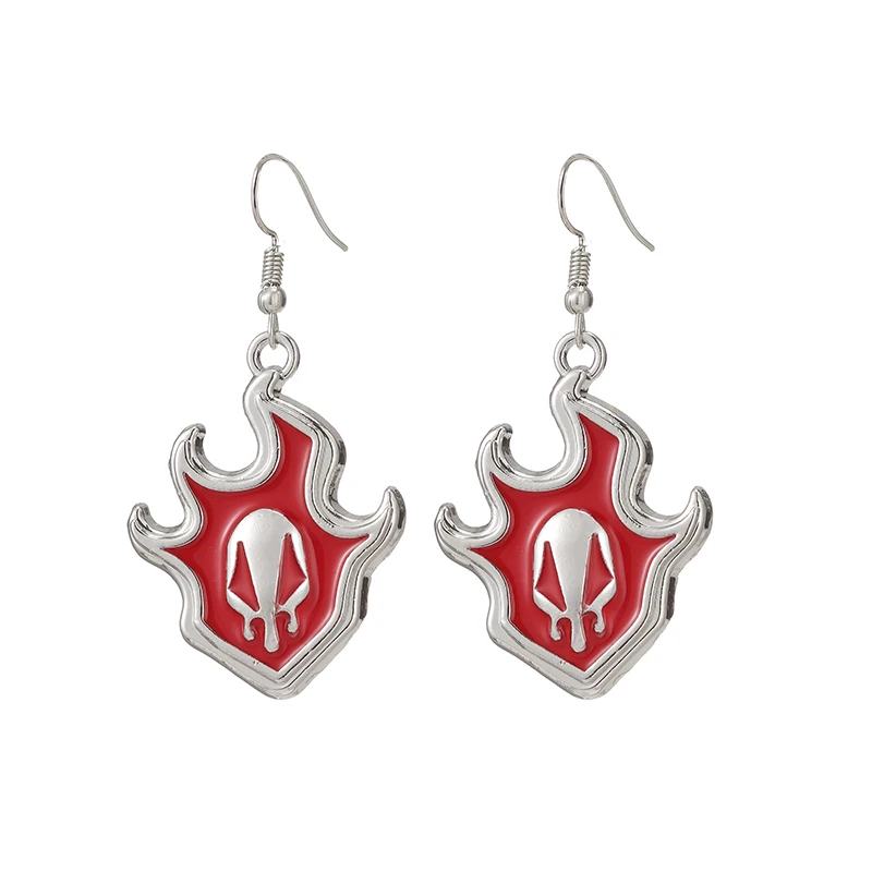 Fashion Anime Bleach Earrings Cosplay Kurosaki Ichigo Mask