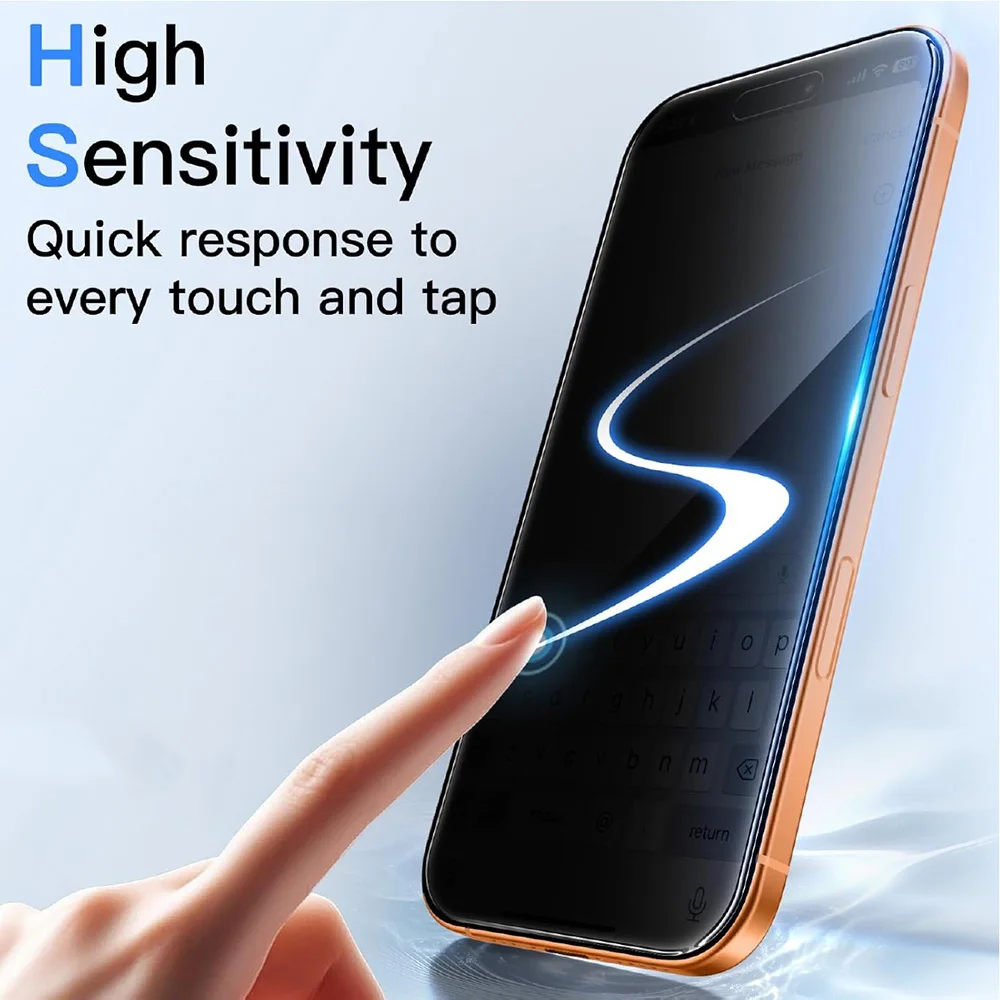360 Degree Anti-Spy Privacy Tempered Glass Screen Protector