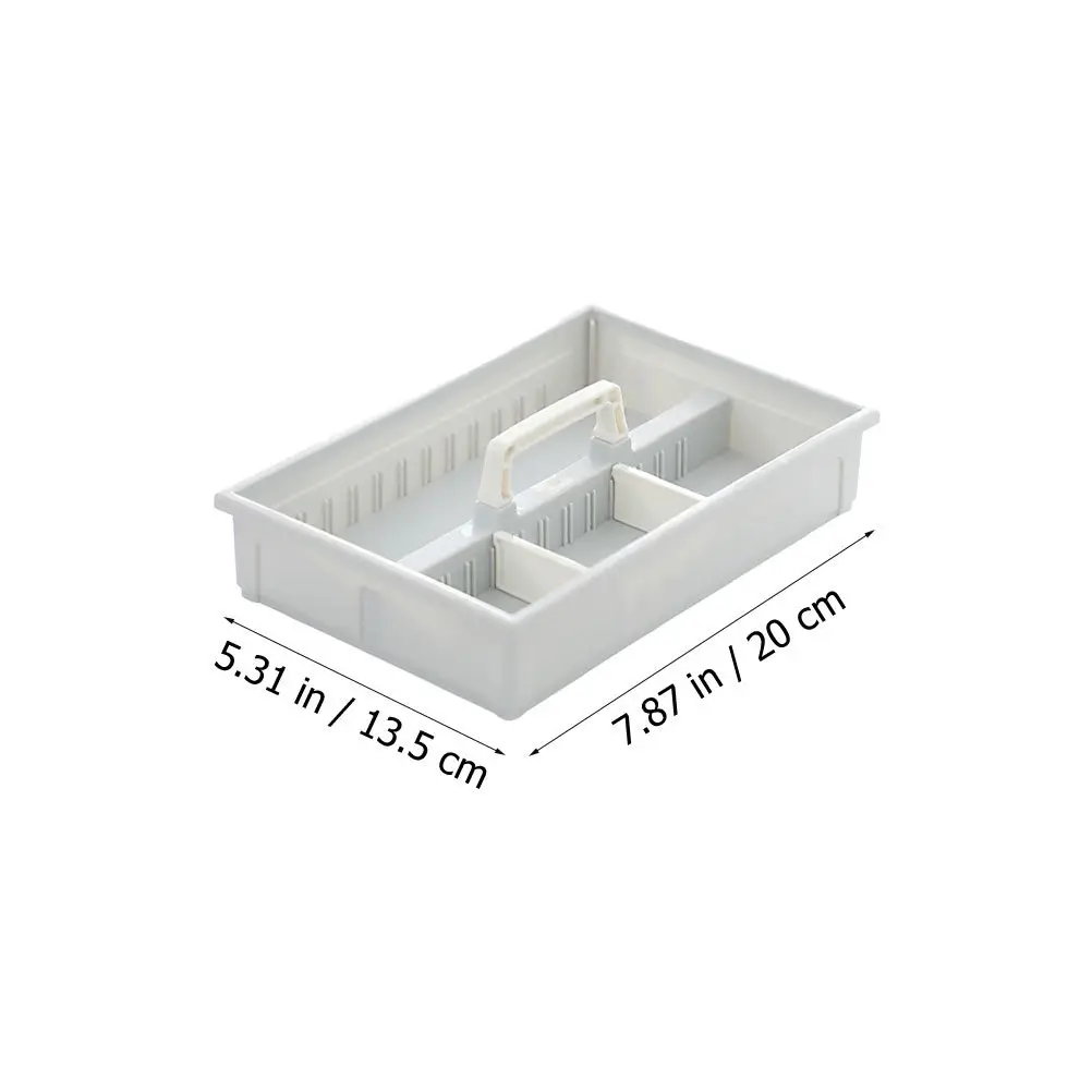 1Pcs 사무실 데스크탑 보관 상자 접이식 플라스틱 주최자 펜 사무용품 보석 보관 케이스