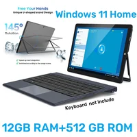 12” CWI535 UBook LPDDR3 12GB RAM  512GB ROM Windows 11 Home Tablet PC 64-Bit Intel (R) Celeron  N4120 CPU 2160 x 1440 IPS 1