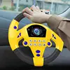 Eletric Simulation Steering Wheel Toy Copilot Stroller Steering Wheel Vocal Toys Creative Kids Early Educational Car Driving Toy 3