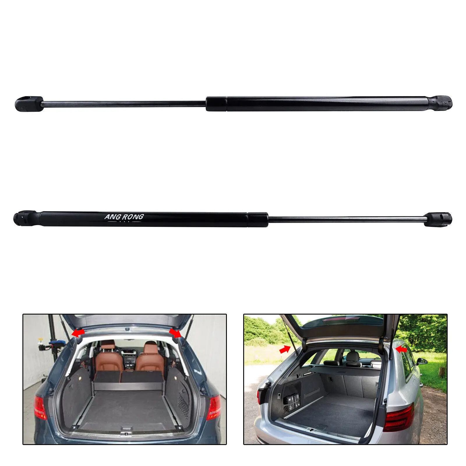 Boot Tailgate Support Gas Struts boot gas struts trunk gas spring For Audi A4 Avant S4 8K5 B8 Allroad 8KH Estate