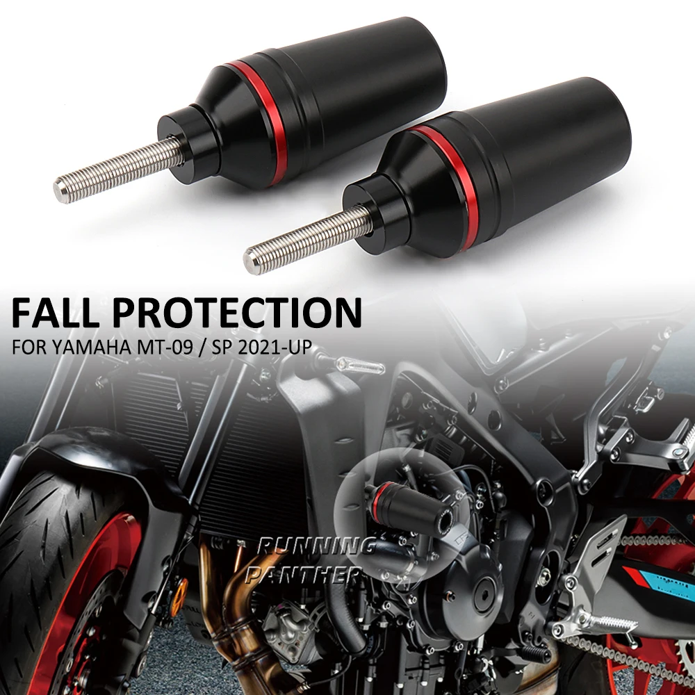 

FOR YAMAHA MT-09 MT09 MT 09 SP 2021 2022 2023 Motorcycle Engine Frame Slider Anti Falling Crash Protector Guard Bar Pad