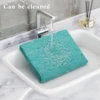 1PC large capacity foldable storage bag Moving bag Household goods Clothing Underwear Socks Toy Storage Organizer Green 4