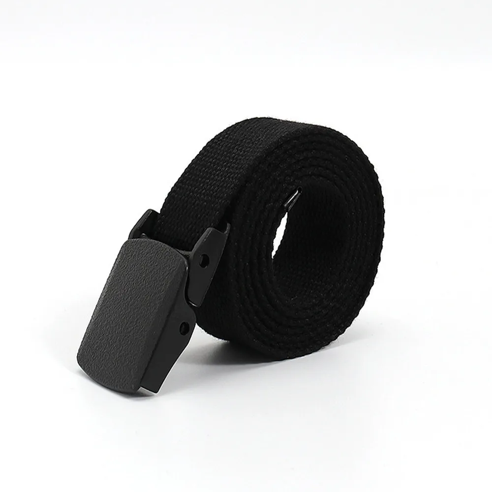 Vibrant Unisex Nylon Canvas Fashion Belt - Trendy Casual Accessory
